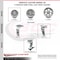 Service Caster 4 Inch V-Groove Semi Steel Caster Set with Roller Bearings 2 Brakes 2 Rigid SCC SCC-20S420-VGR-TLB-2-R-2 - alternate 7